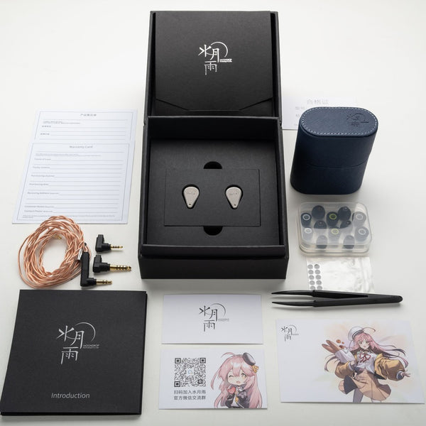 Moondrop Variations, In-Ear Monitors: 2EST + 2BA + 1DD Tribrid High-Resolution Earphones IEM (Variations)