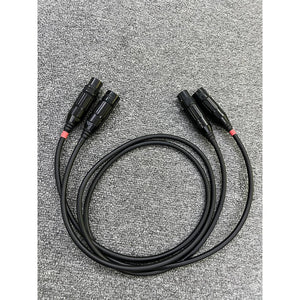 XLR to XLR, Interconnect Audio Cable: For Amplifiers, Balanced Cable (XLR to XLR)