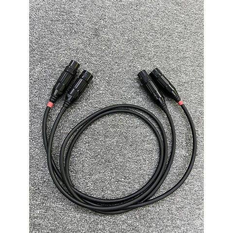 XLR to XLR, Interconnect Audio Cable: For Amplifiers, Balanced Cable (XLR to XLR)