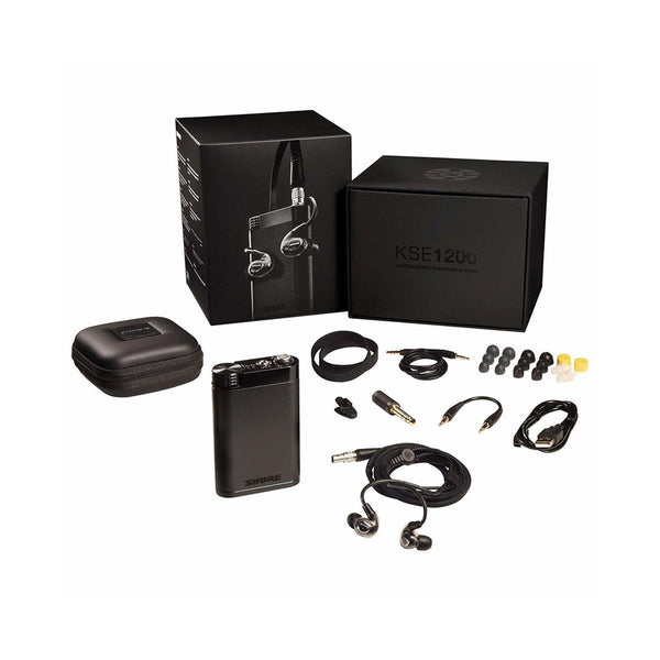 Shure KSE1200, Analog Electrostatic Earphones: High-Resolution In-Ear Monitors IEM (KSE 1200)