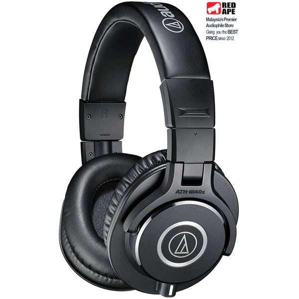 Audio Technica ATH-M40x, Closed Back Monitoring Headphones: Professional Studio-Grade Sound Headphone (ATH M40x, M 40x)