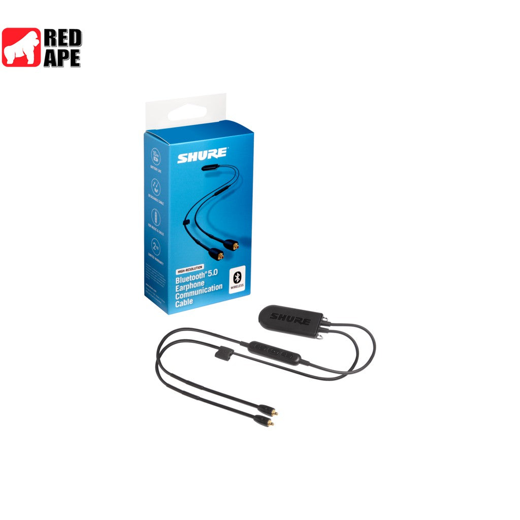 Shure RMCE-BT2, Bluetooth Cable: High-Resolution Bluetooth 5.0 Communication Cable For Shure (RMCE BT2, BT 2)