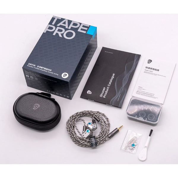 Shuoer Tape Pro, Hybrid In-Ear Monitors: Composite Electrostatic Dynamic Driver Earphones IEM (Tape Pro)