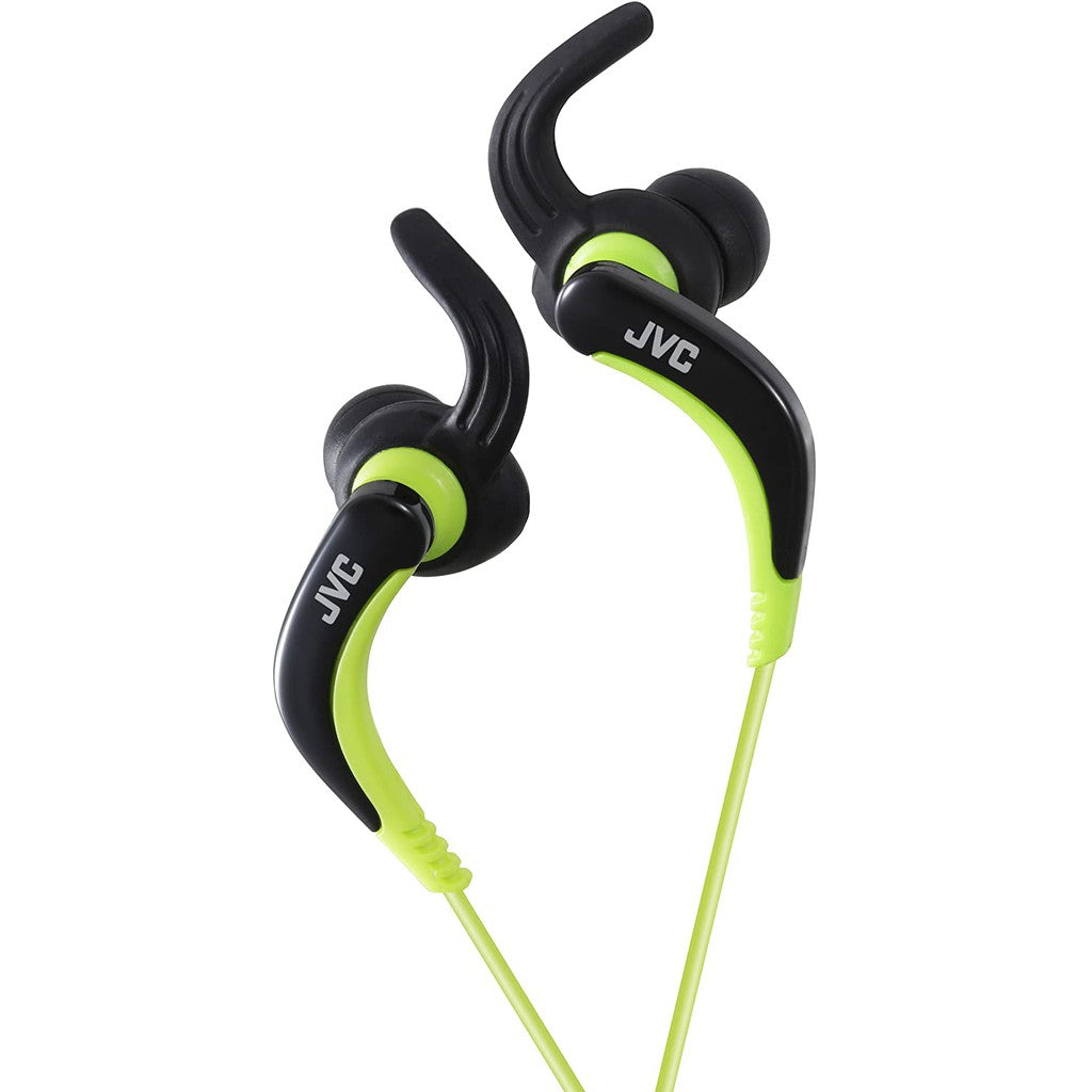 JVC HA-ETX30, Waterproof Sports Wired Earphones: Sweat-Resistant, High-Durability for Active Use Earphone (HA ETX30)