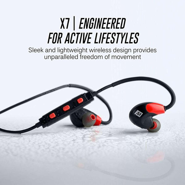 MEE Audio X7, Bluetooth Wireless Sports Earphones: Stereo Sweat-Resistant Sport Earphones (MeeAudio X7)