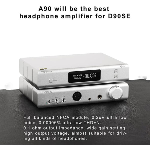 Topping D90SE, Digital-to-Analog Converter: 2021 Special Edition, MQA ES9038PRO, Bluetooth 5.0 (D90SE)