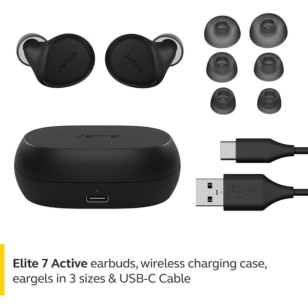 Jabra Elite 7 Active, True Wireless Earbuds: Active Noise Cancellation Earphones TWS (Elite 7 Active)