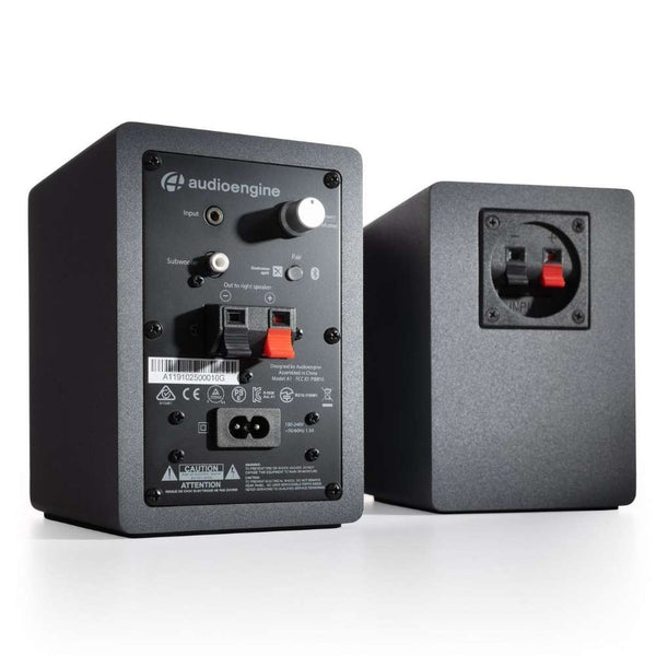 Audioengine A1 or A1-MR, Powered Speakers: Bluetooth Stereo Speakers for Bookshelf, Wired or Wireless (A1)