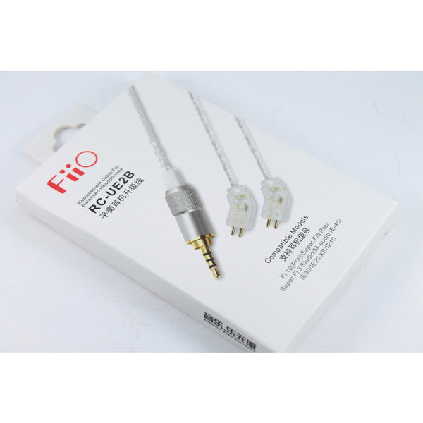 FiiO RC-78B, In-Ear Monitors Replacement Cable: 0.78MM 2.5MM Dual Pin Silver-Plated IEM Cable (RC 78B, RC78 B, RC78B)