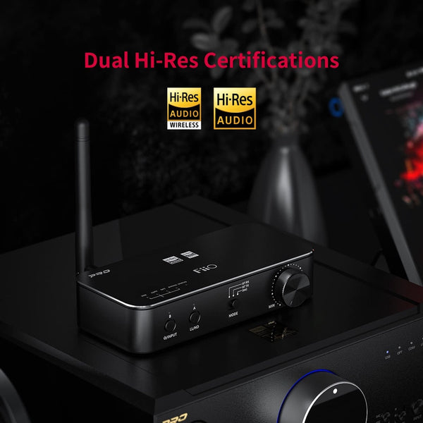 FiiO BTA30Pro, Bluetooth Transmitter and Receiver & DAC: for PC/TV/Speaker/Headphone with BT5.0 Tx/Rx & DAC (BTA 30)