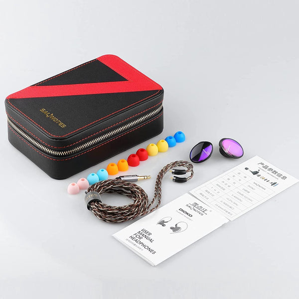 Salnotes Dioko, In-Ear Monitors: 7Hz x Crinacle, Planar Diaphragm Driver Earphones IEM (Dioko)