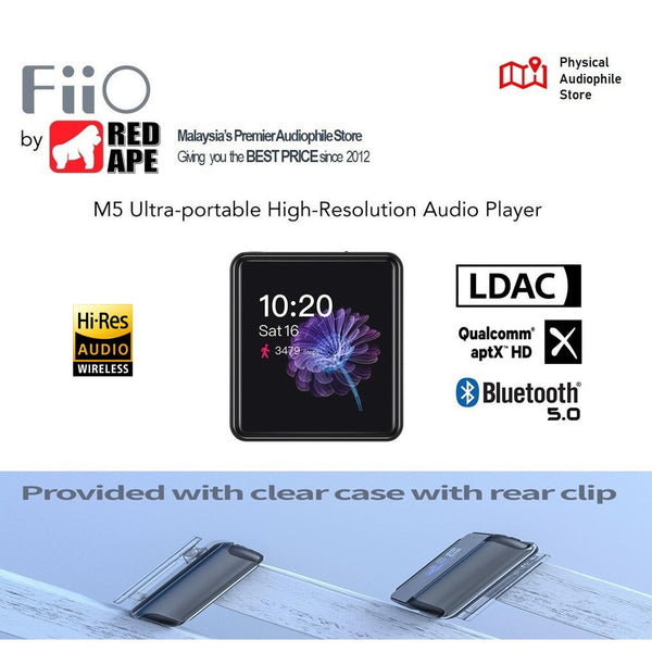 FIIO M5 Ultra, Digital Audio Player: Compact High Resolution Music Player DAP (M 5 Ultra).