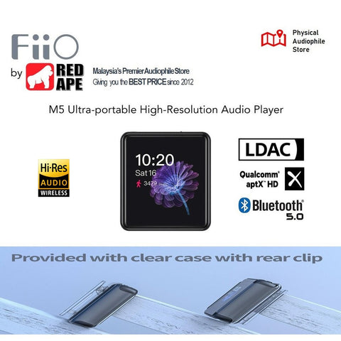 FIIO M5 Ultra, Digital Audio Player: Compact High Resolution Music Player DAP (M 5 Ultra).