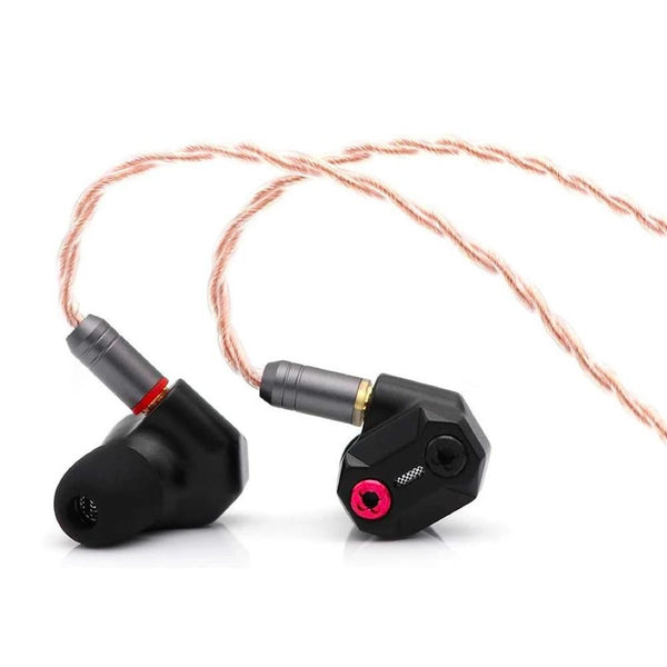 Shuoer Tape, In-Ear Monitors: Electrostatic Driver HiFi Earphones with Detachable MMCX Cable (IEM)