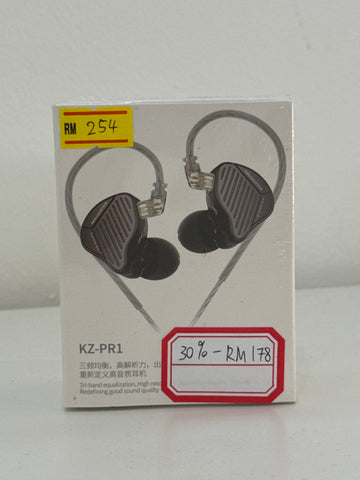 Clearance: KZ-PR1 Black (With Mic)