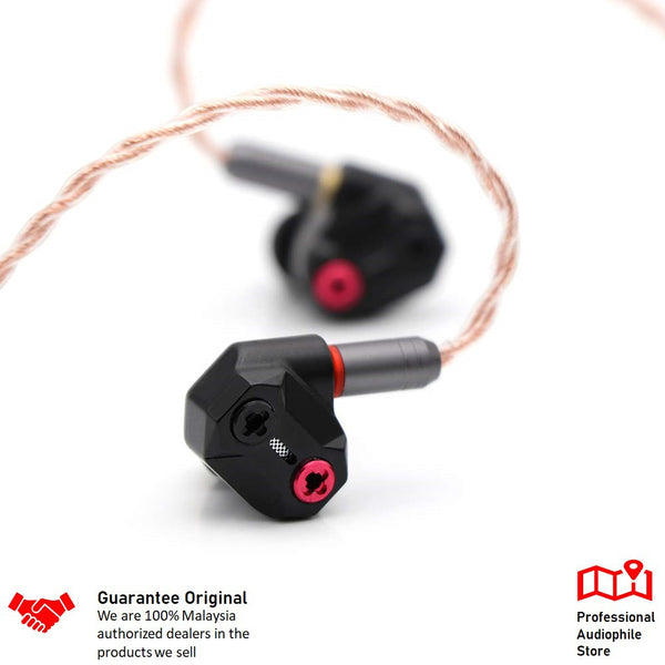 Shuoer Tape, In-Ear Monitors: Electrostatic Driver HiFi Earphones with Detachable MMCX Cable (IEM)