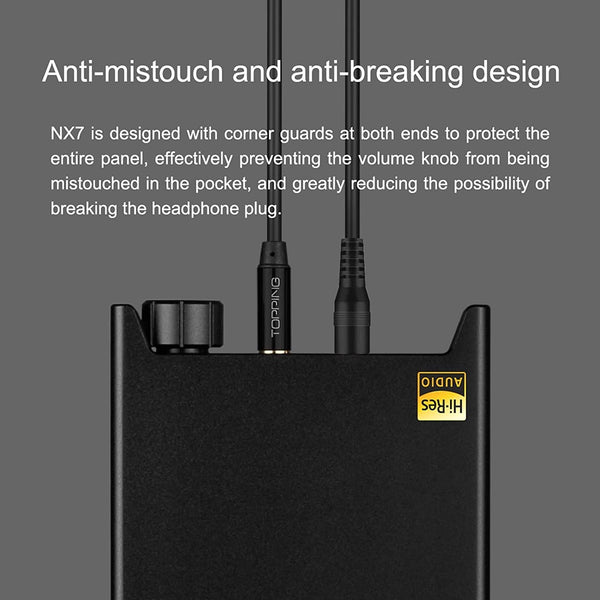 Topping NX7, Portable Amplifier: for IEMs NFCA USB AMP (NX7)