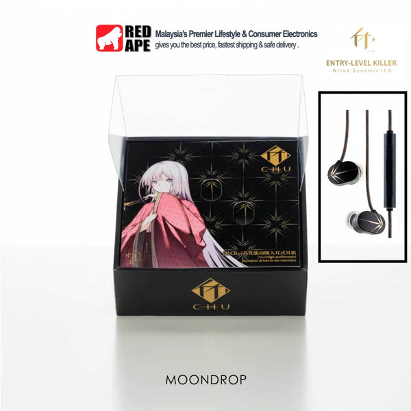 Moondrop Chu II , Chu or Chu II DSP Earphones 10mm IEM Wired Dynamic Driver HiFi In-ear Headphone