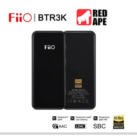 FiiO BTR3K, Portable Bluetooth Receiver, DAC and Amplifier: with Balance 2.5mm Output Portable Bluetooth DAC/AMP(BTR 3K)