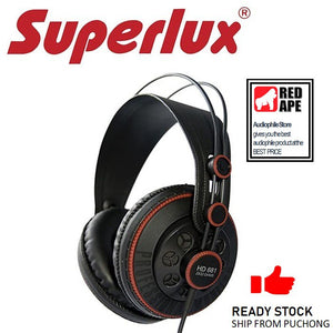 Superlux HD681, Studio Headphones: Budget-Friendly Design for Studio Use Headphone (HD 681)