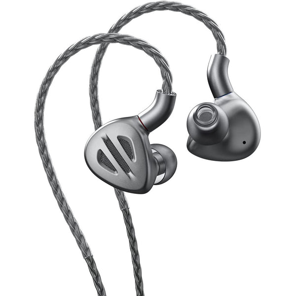 FiiO FH9, Hybrid Driver In-Ear Monitors: MMCX Connectors, High-Purity Monocrystalline Silver Cable Earphone IEM (FH 9)