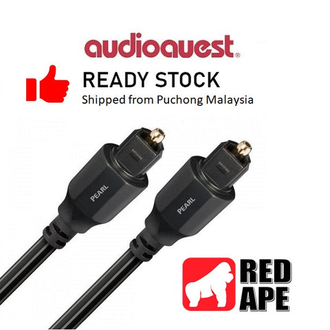 AudioQuest Pearl, Optical Cable (1.5M): Premium Optical Cable (AudioQuest Pearl)