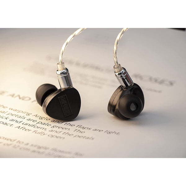 Tripowin Leá, In-Ear Monitors: 10mm LCP Dynamic Driver, Deep Bass, Detachable 2pin Cable (Lea)