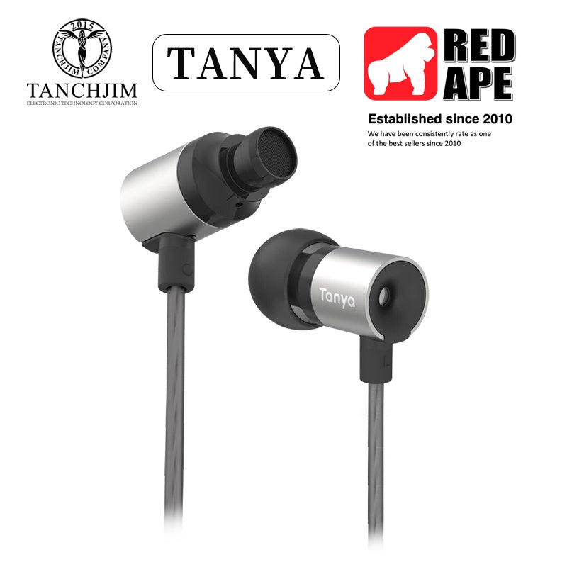 Tanchjim Tanya, In-Ear Monitors: 7mm Dynamic Earbuds with and without Microphone Earphones IEM (Tanya)