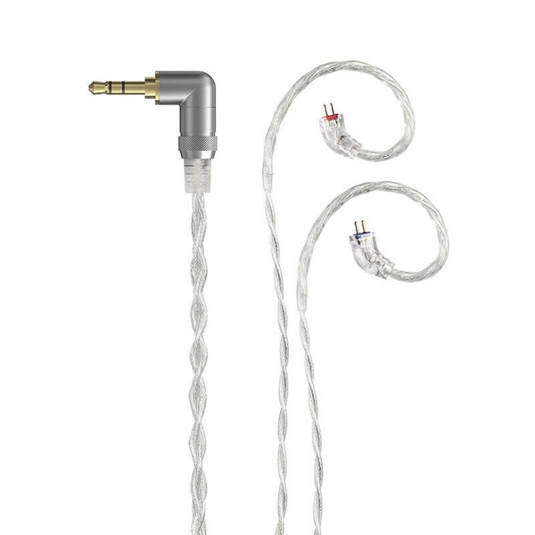 FiiO LS-4.4D, Dual Pin 0.78mm Upgrade Cable with Mic: Balanced 2-Pin 0.78 Earphone Cable (LS4.4D, LS 4.4D)