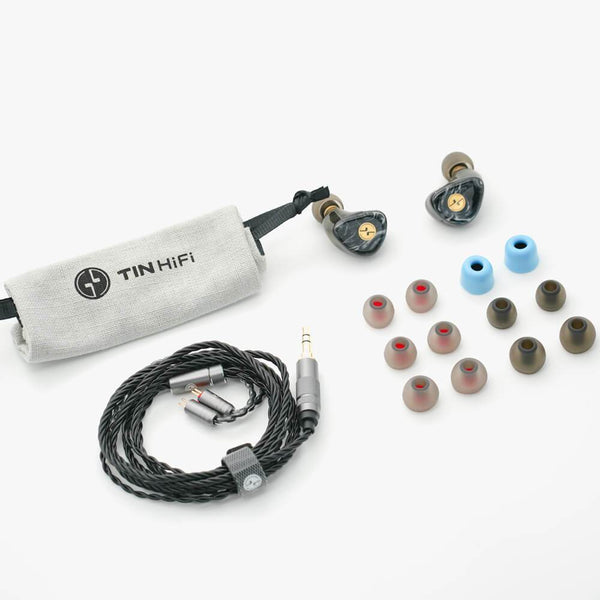 TIN Hifi T3 Plus, In-Ear Monitors: 10mm LCP Diaphragm HiFi Earphones IEM (T3 Plus)