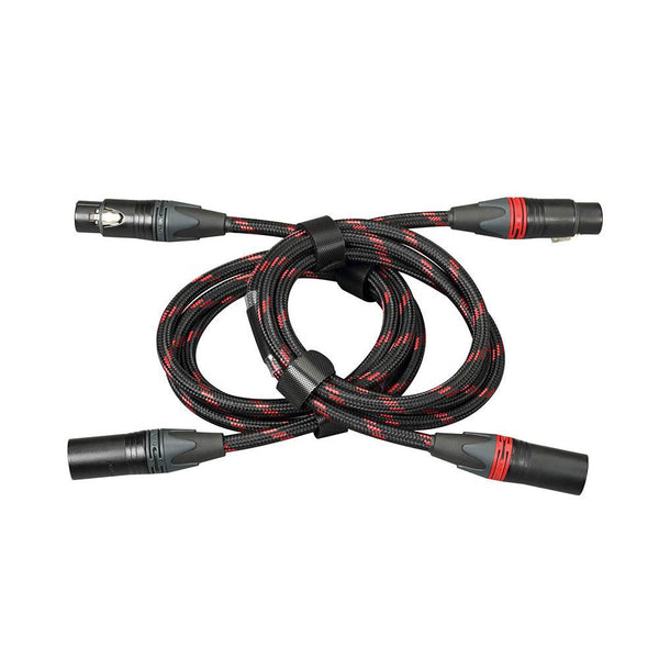 Topping TCX1-25, XLR Balanced Line Audio Cable (25CM): 6N Single Crystal Copper Audiophile Cable (TCX125, TCX1 25)