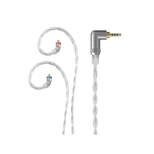 FIIO LC-2.5D/3.5D/4.4D, MMCX In-Ear Monitors Upgrade Cable: Sterling Silver IEM Replacement Cable (LC2.5 D, LC3.4 D)