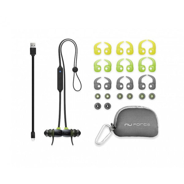 Optoma NuForce Be Sport 4, Wireless Bluetooth Sport Earphones: Premium Sound for Active Use Sport Earphone