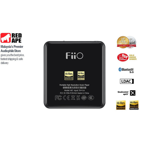 FIIO M5 Ultra, Digital Audio Player: Compact High Resolution Music Player DAP (M 5 Ultra).