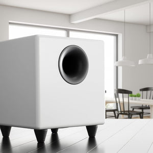 Audioengine S8, Subwoofer: 250W Powered with Built-In Amplifier Subwoofer (S8)