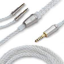 Meze 99 Series, Silver-Plated In-Ear Monitors Upgrade Cable: Earphone/Headphone Cable for Meze, Hifiman