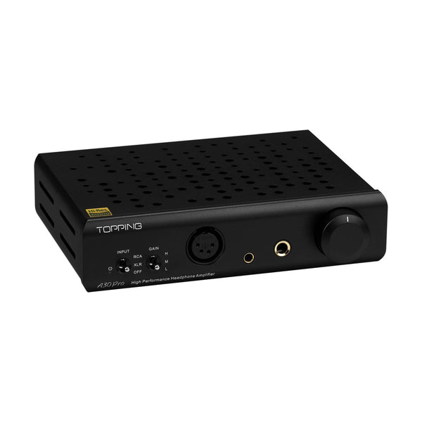 Topping A30 Pro, Desktop Power Amplifier: NFCA AMP with 4.4mm BAL, XLR 4pin BAL, and 6.35mm Outputs AMP (A30 Pro)