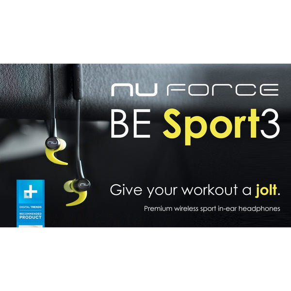 Nuforce BeSport 3, Wireless Bluetooth Earphone: High-Performance Sports Earphones (BeSport 3)