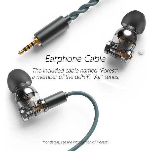 ddHifi Janus 3, Dual Connector In-Ear Monitors: Updated 2023 Edition, MMCX and 0.78mm 2-Pin Connectors IEM