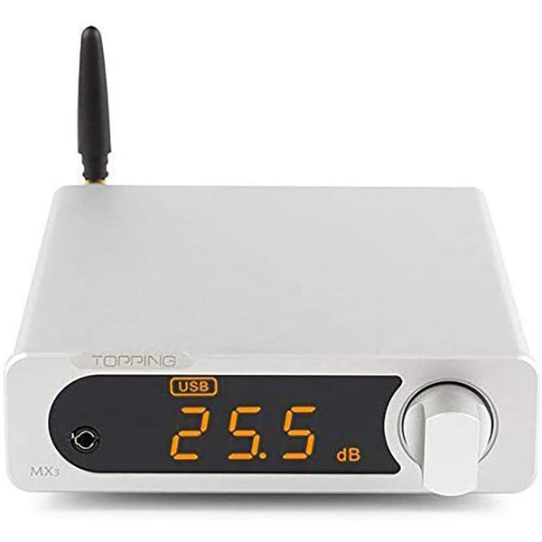 Topping MX3, Bluetooth DAC and Amplifier: USBOpticalCoaxialAUX Digital Audio Power DAC/AMP (MX 3)