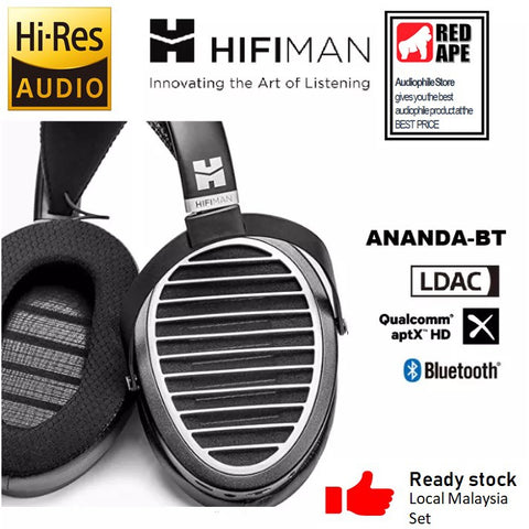 Hifiman ANANDA-BT ANANDA BT BLUETOOTH Planar Magnetic Bluetooth Wireless Open Back Over-ear Headphones