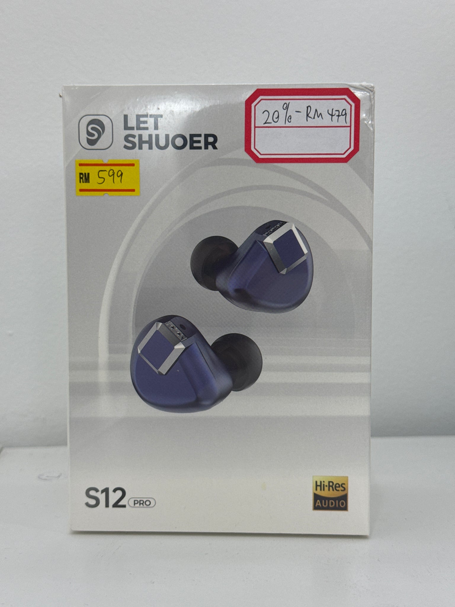 Clearance: Letshuoer S12 Pro Blue)