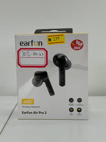 Clearance: Earfun Air Pro 2 Black