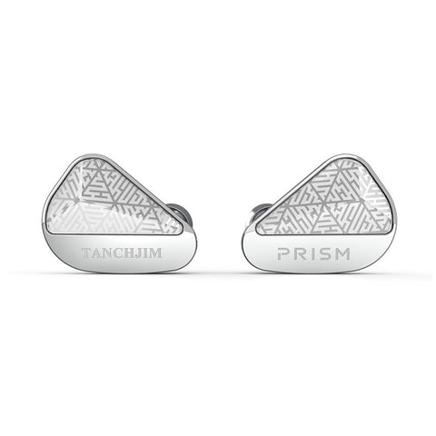 TANCHJIM Prism Flagship Hybrid Earphones IEM 10mm Dynamic Dual Balanced Armature Sonion Driver Earbuds (FREE STAND)