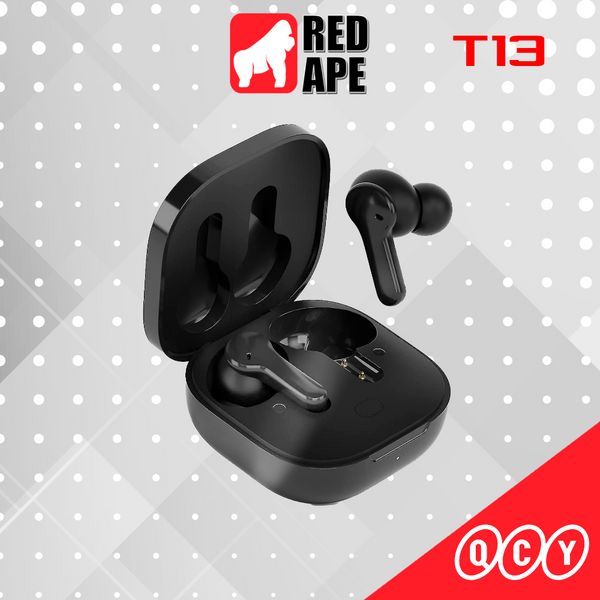 CY T13 True Wireless Earbuds - Bluetooth 5.1 Quad Noise Cancel Mic Quick charge 40hr battery life 7.2mm Driver