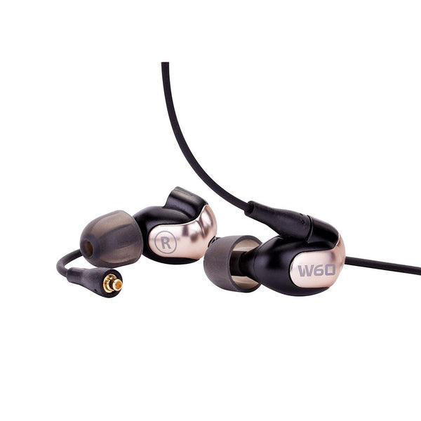 Westone W60, Wired In-Ear Monitors: MMCX Cable Earphones with Mic IEM (W 60)