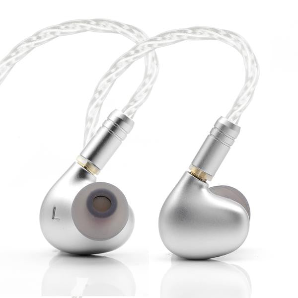 Tin Hifi T2 Plus, In-Ear Monitors: 10mm NanoPure Nickel-Zinc Alloy Driver for HiFi Sound Earphones IEM (T 2)