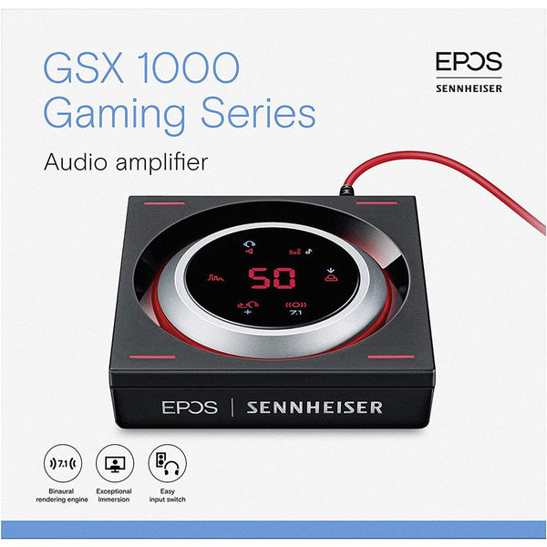 EPOS Sennheiser GSX 1000, Gaming DAC and Audio Amplifier: 7.1 Surround Sound, Side Tone DAC/AMP (GSX 1000)