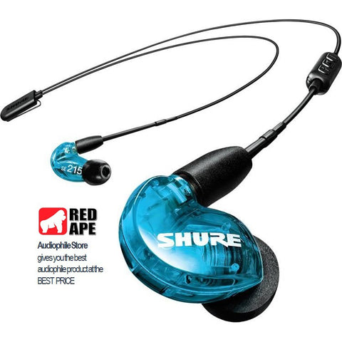 Shure SE215, Wireless In-Ear Monitors: Year 2020 Version with Bluetooth 5.0 Sound Isolating Earphones IEM