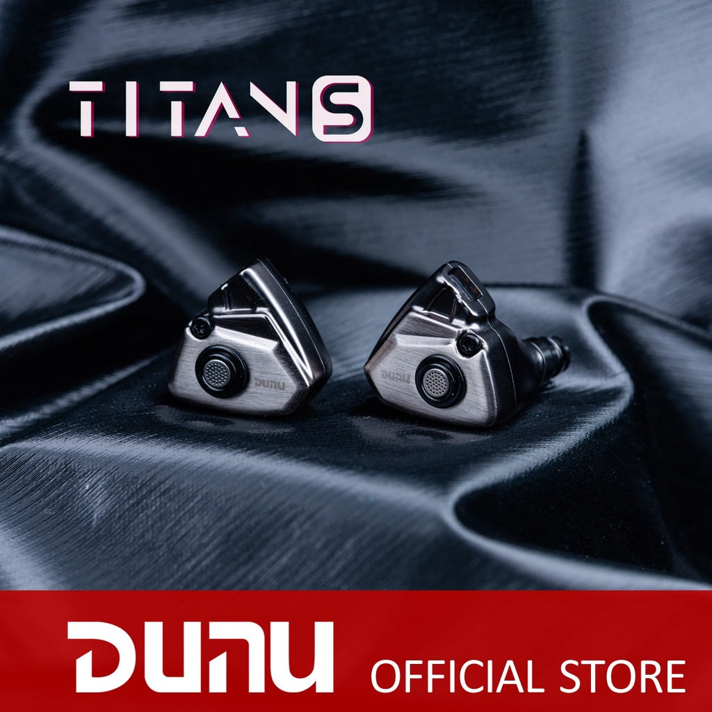 Dunu Titan S, In-Ear Monitors: 11mm Dynamic Driver HiFi Earphones IEM (Titan S)